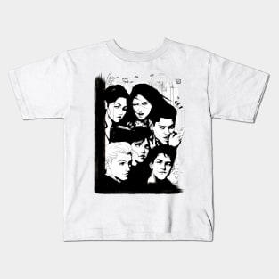 The Atlas Six - 2021 Edition - black and white Kids T-Shirt